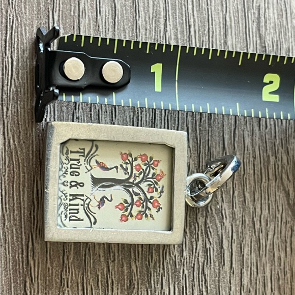 GOOD DEEDS LIVE LONG  TRUE & KIND Pick Up Sticks Charm Pendant Tree of Life - Picture 6 of 9